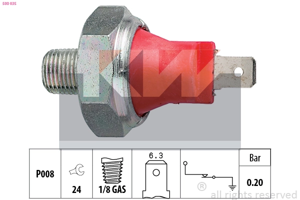 Sensor de aceite Mazda 626 V (GF)