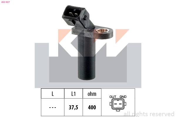 Sensor de posición del cigüeñal Ford Escort V (1990-1992)