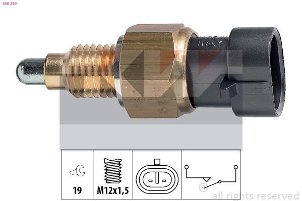 Interruptor de marcha atrás para Fiat Linea 323
