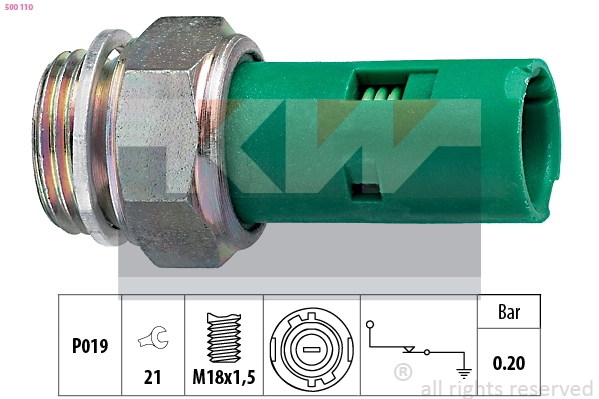 Comprar Sensor de presión de aceite Renault 21  B48