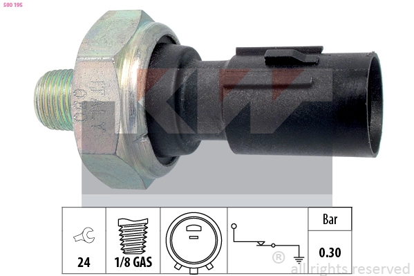 Manómetro de presión de aceite Hyundai H-1 STAREX  desde 7,62 €