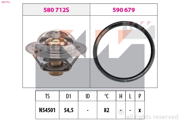 Termostato refrigerante JUKE  hatchback (2010-2019) original desde 15,62 €