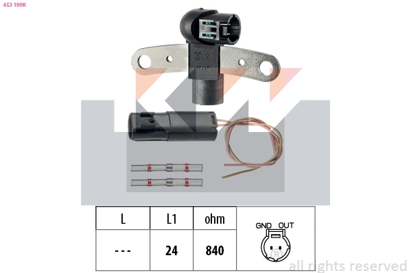 Comprar Sensor de cigüeñal Kangoo  KC0, KC1