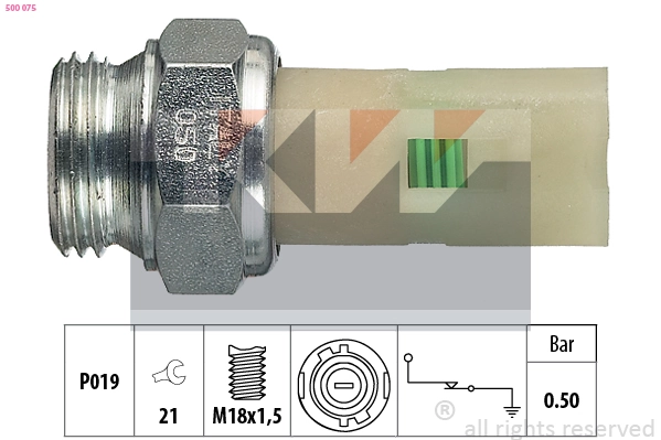 Manómetro de presión de aceite Renault 21 furgoneta (S48) (1986 - 1994) precio, desde 7,22 EUR