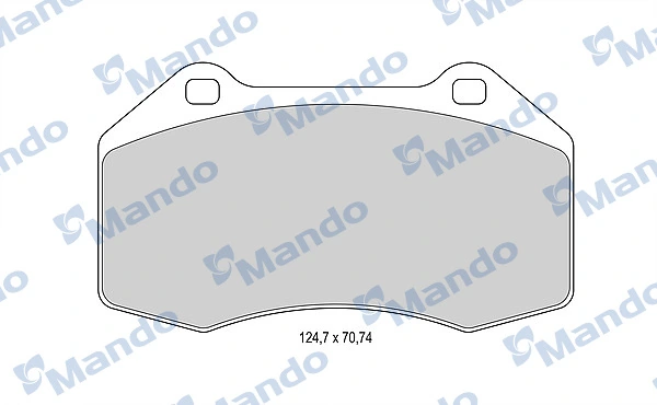 Pastillas de freno B4Y03328ZA Nissan/Infiniti