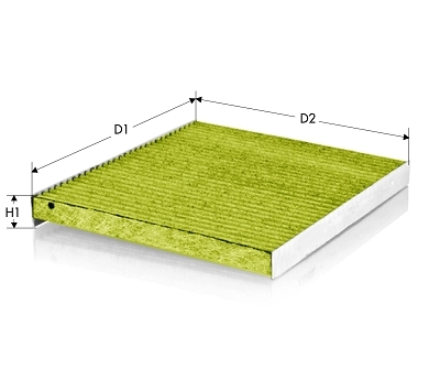 Filtro de habitáculo AS2600 Polcar