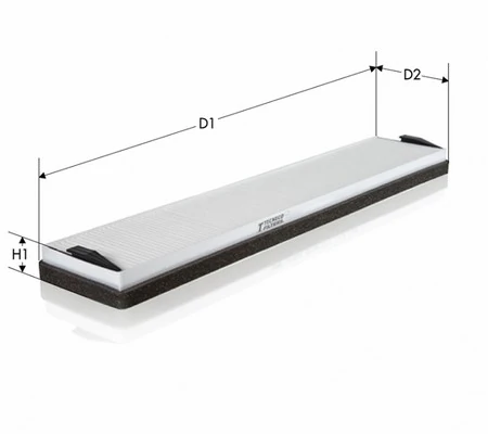 Filtro antipolen para BMW 5  E34