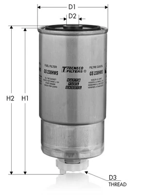 Comprar 0077362258 Fiat/Alfa/Lancia Filtro diesel