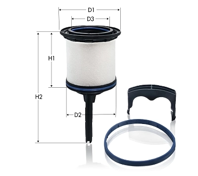 Filtro de gasoil A7  liftback (2017-2026) original desde 30,27 €