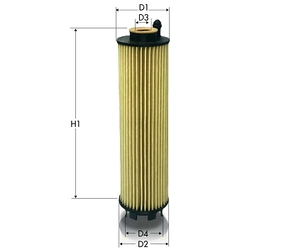 Filtro de aceite Mercedes A6541840000 precio, desde 9,86 EUR
