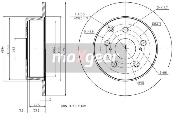 192353 Maxgear