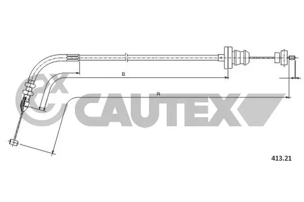 Cable Bowden Fiat Punto I (176)