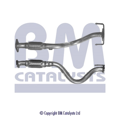 BS750133 Bosal Silenciador de escape delantero 