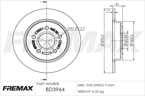 BD3964 Fremax