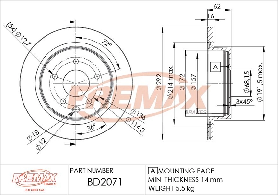 BD2071 Fremax