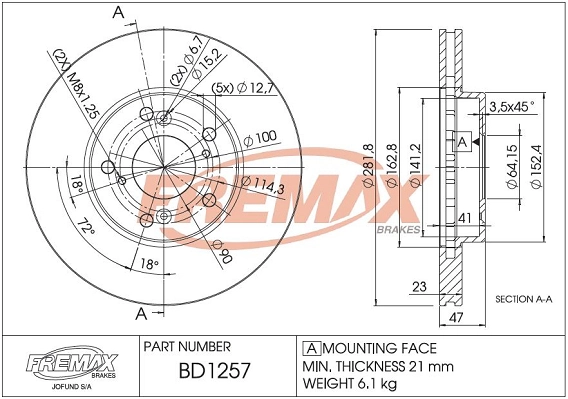 BD1257 Fremax