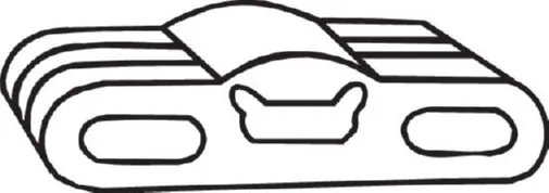 Soporte silenciador Opel Corsa B