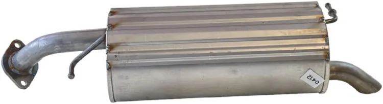 Silenciador trasero para Hyundai Getz TB