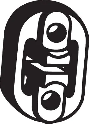 Soporte de escape para Volkswagen Passat B6 3C2