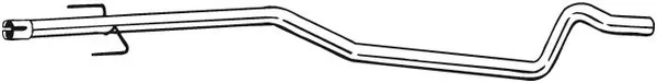 Silenciador central Bosal BS717945 precio, desde 50,11 EUR