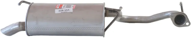 Silenciador trasero Bosal 228151 precio, desde 86,29 EUR