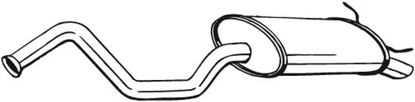 Silencioso trasero Renault Laguna I (1995-2002)