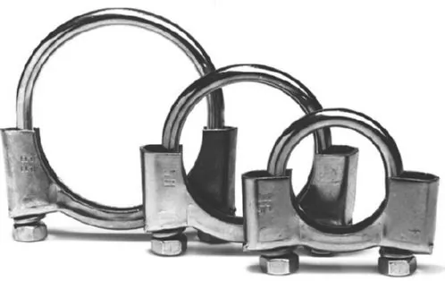 250254 Bosal Abrazadera delantera del silenciador