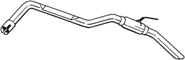 Silenciador trasero para Nissan Pathfinder R51M