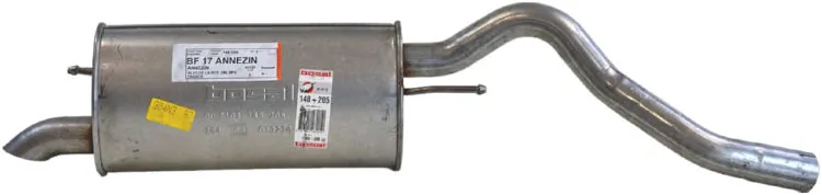 Silenciador trasero Fiat Doblo II monovolumen (263, 152) (2010 - 2022) precio, desde 94,06 EUR