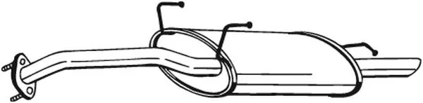 Silencioso trasero Hyundai Accent  desde 95,45 €