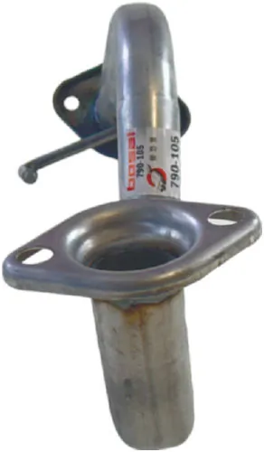 790105 Bosal Tubo de escape delantero