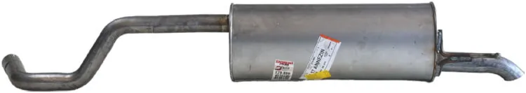 Silenciador trasero para Skoda Rapid NH3, NK3, NK6