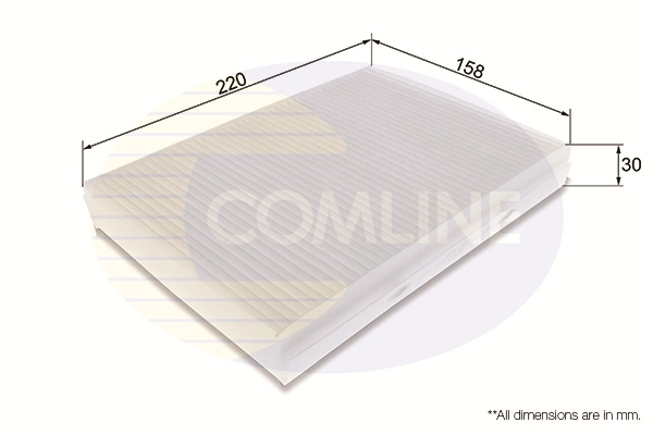 Filtro antipolen Jeep Compass  (2016-2025)