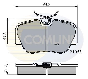 Comprar Pastillas de freno delanteras de disco Mercedes C  W201 a bajo precio