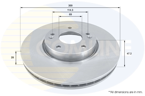 Disco de freno para Hyundai Sonata YF