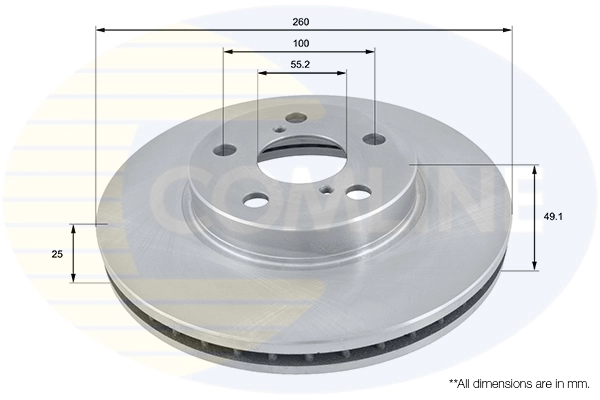 Disco de freno para Toyota Avensis T22