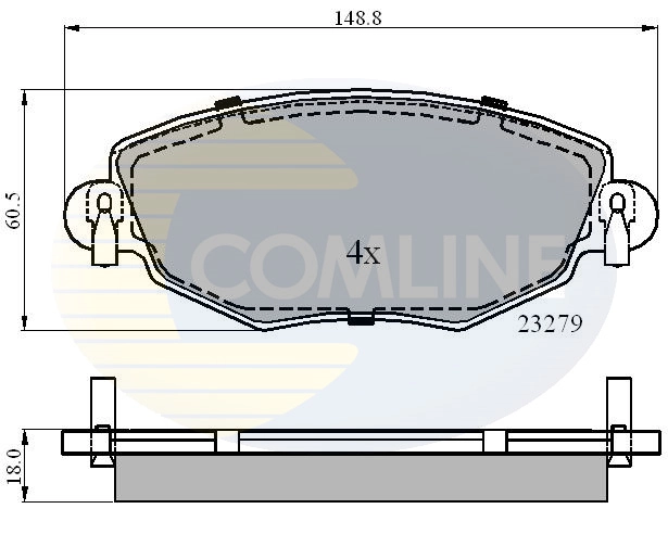 Pastillas de freno delanteras Mondeo III hatchback (2000-2007) original desde 33,76 €