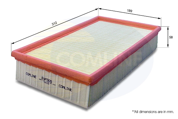 Filtro aire para Volkswagen Transporter  (7JD, 7JE)