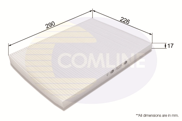 Filtro de polen para Opel Omega  (25, 26, 27)
