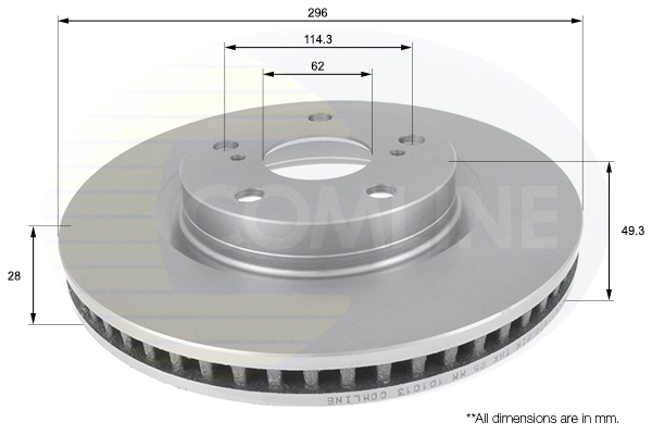 Comprar Freno de disco delantero Camry V50