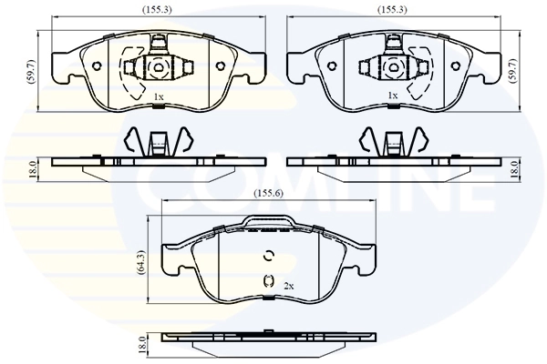 Pastillas de freno Renault Megane III hatchback comprar en España