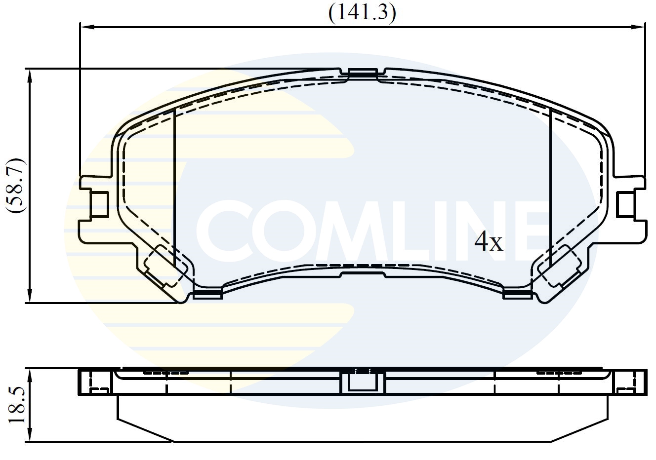 Pastillas de freno delanteras para Renault Scenic IV (R9)