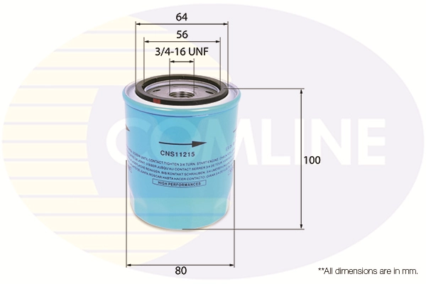 Filtro aceite Nissan Vanette  (1985-1994)