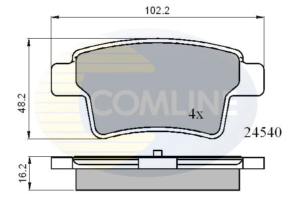 Pastillas freno traseras Peugeot 408  (2010-2026)