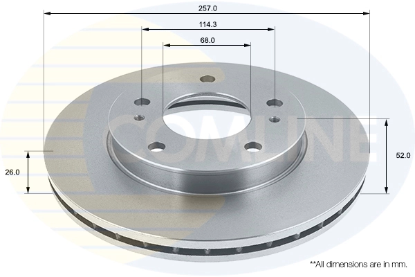 Comprar Freno de disco delantero Vanette C23