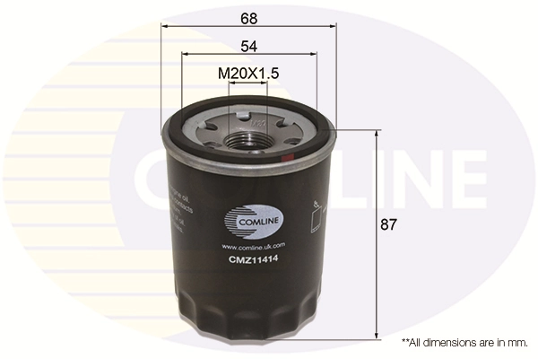 Filtro de aceite para Opel Astra 53, 54, 58, 59