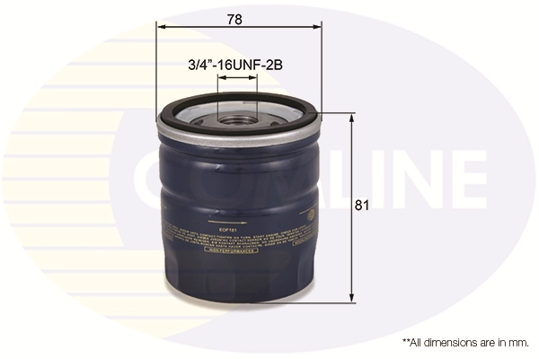 Filtro aceite Nissan Vanette  (1995-2001)