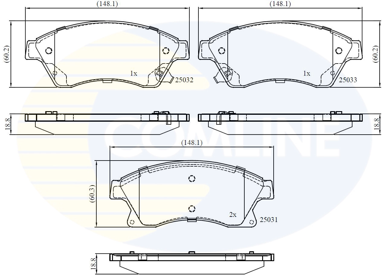 Pastillas de freno delanteras Aveo  hatchback (2011-2020) original desde 35,09 €
