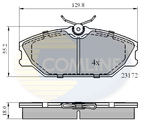 Comprar Pastillas delanteras de freno Megane I KA0, KA1