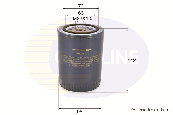 Filtro de aceite motor para Fiat Ducato III (250)